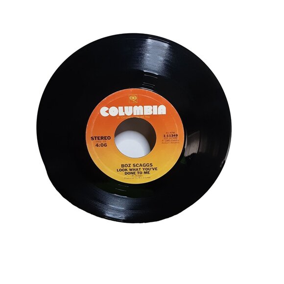 Boz Scaggs Look What You've Done To Me Vinyl 45 Record Columbia 1980 - Picture 2 of 3